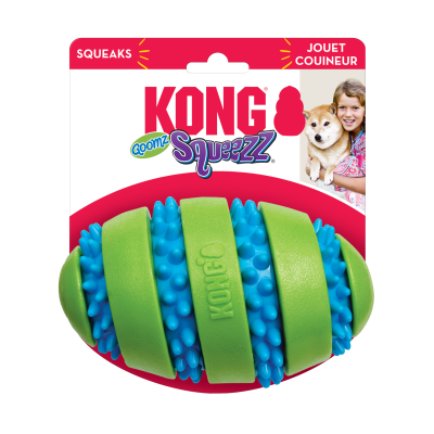KONG® SQUEEZZ®GOOMZ FOOTBALL LARGE