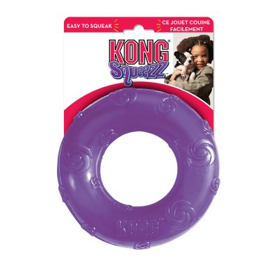 KONG® SQUEEZZ® RING ASSORTED LARGE