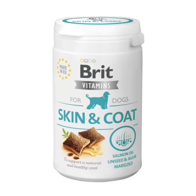 BRIT® VITAMINS FOR DOGS - SKIN & COAT 150GR