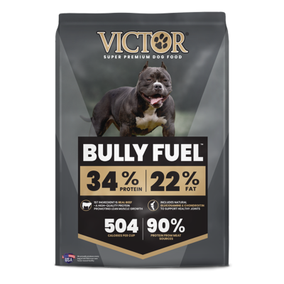 VICTOR® DRY SUPER PREMIUM DOG FOOD, BULLY FUEL