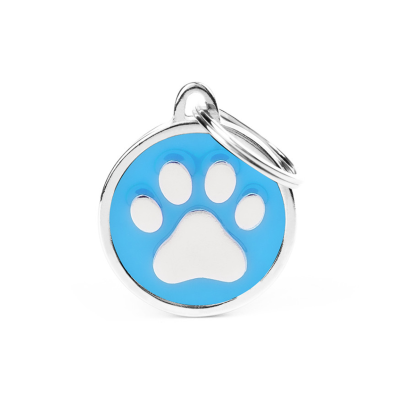MYFAMILY®CLASSIC LIGHT BLUE CIRCLE ID TAG