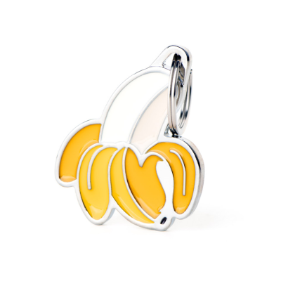 MYFAMILY® CHARMS FOOD BANANA ID TAG