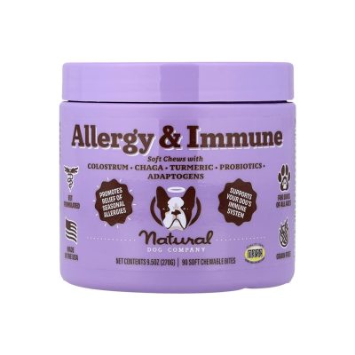 NATURAL DOG COMPANY® ALLERGY & IMMUNE SOFT CHEWABLE SUPPLEMENT - 90 COUNT