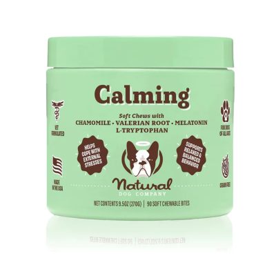NATURAL DOG COMPANY® CALMING SUPPLEMENT SOFT CHEWABLE - 90 COUNT